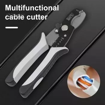 Щипцы для зачистки проводов, многофункциональные сверхмощные острые щипцы для вытягивания и резки проволоки, обжимные клещи для медных труб, электрик, аппаратный инструмент A