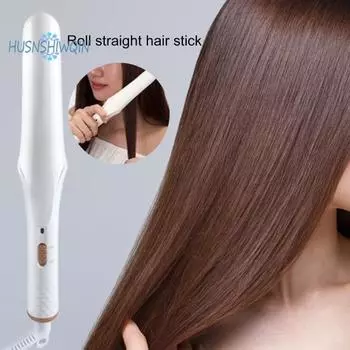 Щипцы для завивки одной кнопкой, быстрый нагрев, двойного назначения, простое управление, щипцы для завивки, штепсель европейского стандарта, профессиональное выпрямление волос, утюжок для салонов EU Plug