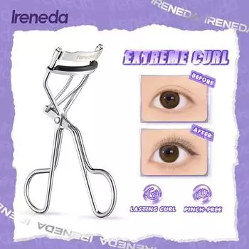Щипцы для завивки ресниц Ireneda подходят для всех форм глаз, деформирующиеся пинцеты для завивки ресниц, долговечные профессиональные аксессуары для макияжа глаз, инструменты