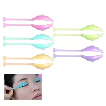 Щипцы для завивки ресниц Подъемные подушечки для завивки ресниц Подушечки для завивки ресниц с вспомогательными полосками Силикон для подтяжки ресниц Инструмент для макияжа жёлтый