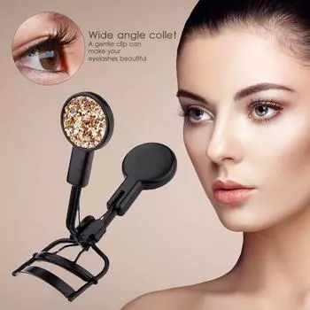 Щипцы для завивки ресниц с подушечками подходят для всех форм глаз, простой в использовании профессиональный инструмент для макияжа ресниц Щипцы для завивки ресниц розового золота