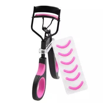 Щипцы для завивки ресниц с силиконовой подушечкой, средство для частичной завивки ресниц, портативный инструмент для красоты из нержавеющей стали As Shown