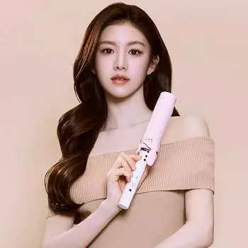 Щипцы для завивки Vodana Glam Wave 36 мм - клубнично-кремовый