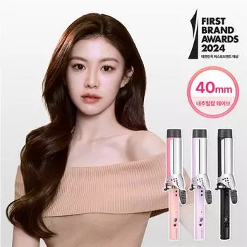 Щипцы для завивки Vodana Glam Wave 40 мм (Розовый/Фиолетовый/Черный) 40mm pink