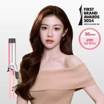 Щипцы для завивки VODANA Glam Wave FV 36 мм (розовый)