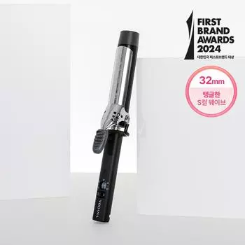 Щипцы для завивки VODANA Glam Wave FV 32 мм (черный)