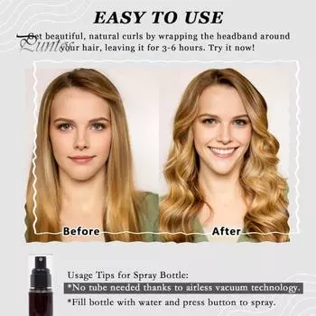 Щипцы для завивки волос без нагрева, не повреждающие волосы, с резинками для волос, безопасные в использовании, набор для ухода за волосами чёрный