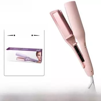 Щипцы для завивки волос Deep V 32MM: Бережное отношение к волосам, идеальные локоны фиолетовый