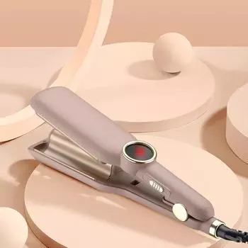 Щипцы для завивки волос Deep Wave, двухтрубные щипцы для завивки волос, профессиональные щипцы для завивки волос в салоне и дома, керамические щипцы для завивки волос, щипцы для завивки волос EU чёрный