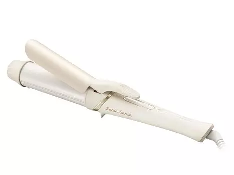 Щипцы для завивки волос Koizumi Hair Iron Curl 38 мм Salon Sense 300 Silky Moist Overseas Compatible Ivory KHR-1330/C слоновая кость