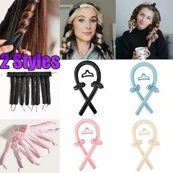 Щипцы для завивки волос Осьминог, щипцы для завивки волос, без нагрева, губка, утюжок, локоны без нагрева, аксессуары для красоты, товары, гибкие стержни Bendy для завивки волос Set 5