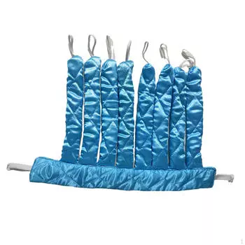 Щипцы для завивки волос Повязка на голову Без нагрева Кудрявые Удобные Ленивые Без нагрева темно-синий