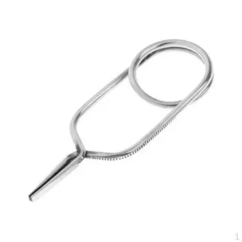 Щипцы для завязывания мух из нержавеющей стали, для любителей рыбалки — как на картинке, L