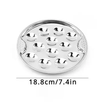 Щипцы из нержавеющей стали, металлические, кухонные, пищевая, улитка, мини-замок, приготовление пищи, гриль, барбекю, улитка, тарелка из нержавеющей стали