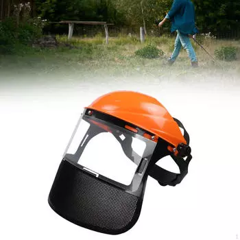 Щит для защиты при работе на открытом воздухе жёлтый