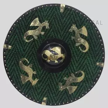 Щит викинга, готовый к бою, щит викинга, идеальный декоративный щит для косплея