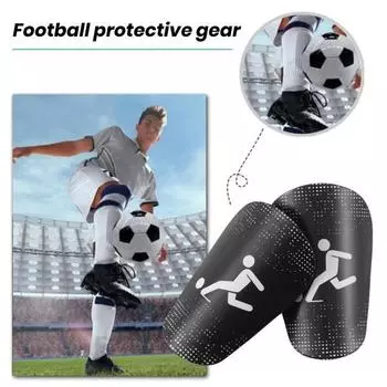 Щитки для мини-футбола Щитки для мини-футбола Защита голени для спорта на открытом воздухе XS чёрный