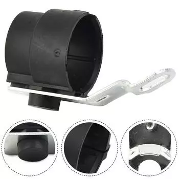 Щиток для прицепа с винтовым креплением для фаркопа и прочным материалом чёрный