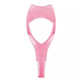 Щиток для ресниц, Аппликатор для туши, Инструмент для нанесения туши, Инструменты для ресниц «три в одном», Щит для теней для век, Кисть для ресниц горячий розовый