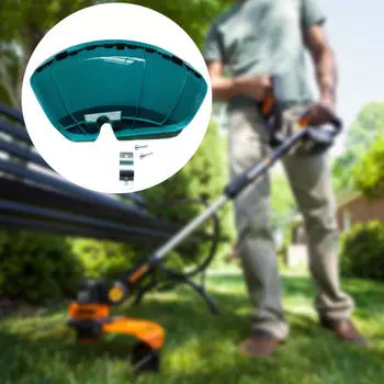 Щиток для триммера для травы, защитный кожух, кусторез, заменяет ремонтный сорнякоуборочный комбайн для двора парка синий