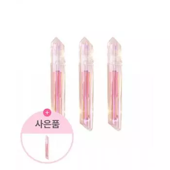Shhom Juicy Glow Lip Tint [3 упаковки] + Подарок 01 PEACH CORAL