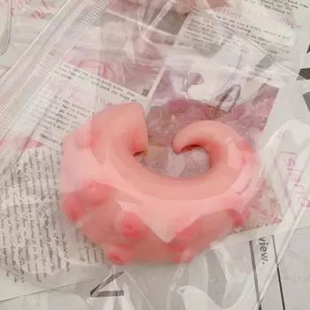 Щупальца осьминога, имитация силиконовых игрушек, медленный отскок, настольные декоративные игрушки, моющиеся, супер мягкие, милые декоративные украшения