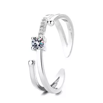 Shi Shixinghe Track Ring Женское Легкое Роскошное Ветер Acelence Creative Aim Forest Ring