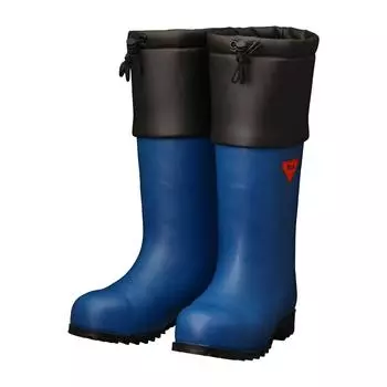 SHIBATA Cold Weather Safety Boots Safety Bear Polar Bear Cold Weather Boots #1001 (Navy) AC051-22.0 тёмно-синий