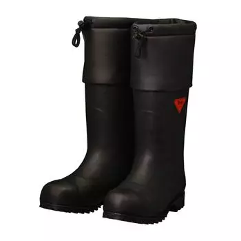 SHIBATA Cold Weather Safety Boots Safety Bear Polar Bear Cold Weather Boots #1001 (Black) AC111-25.0