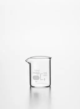 Shibata Kagaku Beaker with guide scale 10mL 010020-1061A