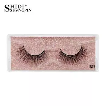 ШИДИШАНГПИН Пара накладных ресниц объем 3D ресницы толстые крест плотные ресницы длинные мягкие наращивание ресниц ручной работы