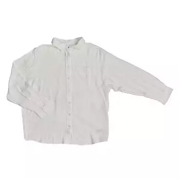 Шифоновая рубашка с длинными рукавами 601253 женщина M белый