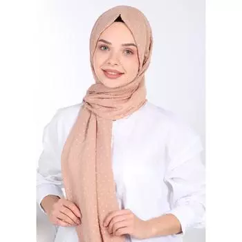 Шифоновая шаль Miray Ptpit Latte