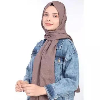 Шифоновая шаль Miray Ptpit Норка