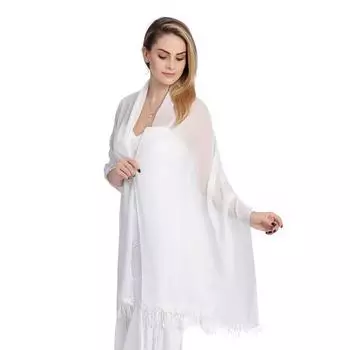 Шифоновые шали и накидки для женщин. Легкий мягкий шарф с кружевной бахромой, размер 70*210 см. 70*210cm красный