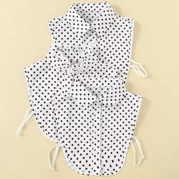 Шифоновый напечатанный воротник-подделка женский сезонный свитер декоративный воротник универсальный свежий воротник-подделка рубашки воротник-подделка