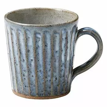 Shigaraki Ware Hechimon Mug Cup Aohagi Carving