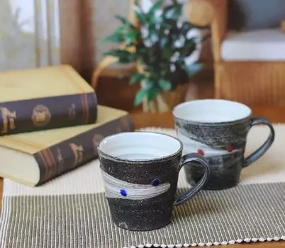 Shigaraki Ware Пара кружек Way Cup Shigaraki Ware Керамика Керамика Кружка Столовая посуда Суповая кружка Пивная кружка Кружка для кафе Кофейная кружка Кофейная кружка Стильная Стильная