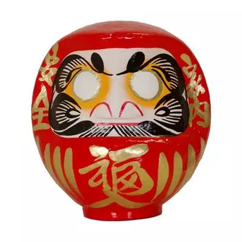 Шигета Дарума Сделано в Японии Дарума Такасаки Безопасность семьи Удача Благоприятный Проход Победа Молитвенное Украшение Традиционное Ремесло Высота 25 см 7 Красный красный