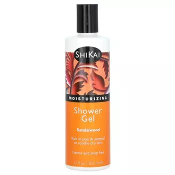 Shikai, Moisturizing Shower Gel, Sandalwood, 12 fl oz (355 ml)