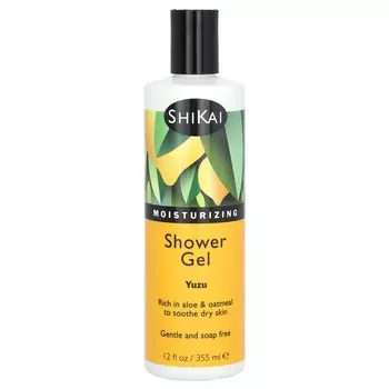 Shikai, Moisturizing Shower Gel, Yuzu, 355ml (12fl oz)