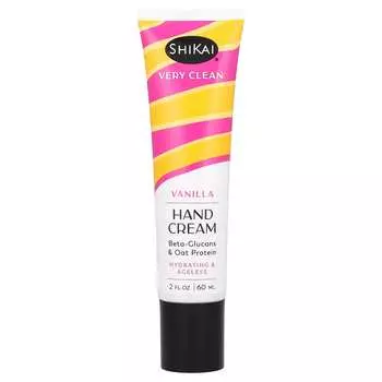Shikai, Very Clean, крем для рук, ваниль, 2 жидких унции (60 мл)