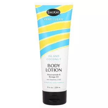 Shikai, Very Clean, лосьон для тела, ирландский кокос, 8 жидких унций (238 мл)
