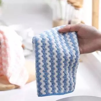 Шикарная чистящая ткань, моющаяся, многоразовая, многофункциональная, впитывающая воду и масло, ткань для стирки, принадлежности для ванной комнаты A