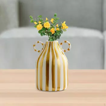 Шикарная цветочная ваза Contemporary золотой