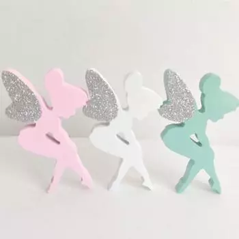 Шикарная фигурка феи Компактная Прочная Очаровательная A розовый