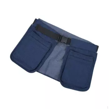 Шикарная и практичная джинсовая сумка-пояс для людей синий