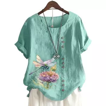 Шикарная и удобная белая хлопковая женская футболка с индивидуальным принтом S кофейный