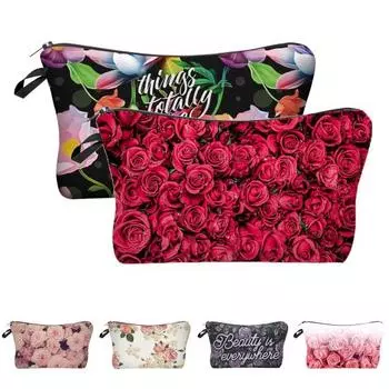 Шикарная косметичка для туалетных принадлежностей. Изысканное качество изготовления, многоцелевое использование, легкий вес. 4