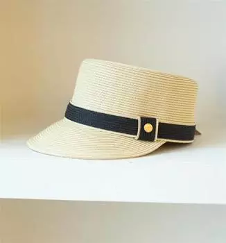 Шикарная летняя японская плоская кепка из растительного волокна с травой, конная шапка для мужчин и женщин, козырек One Size